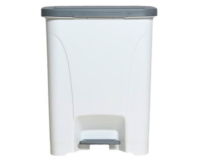 Basurero pedal 25 lt plástico