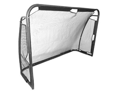 Arco fútbol acero galvanizado negro