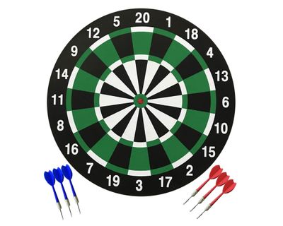 Tablero 42 cm + 6 dardos