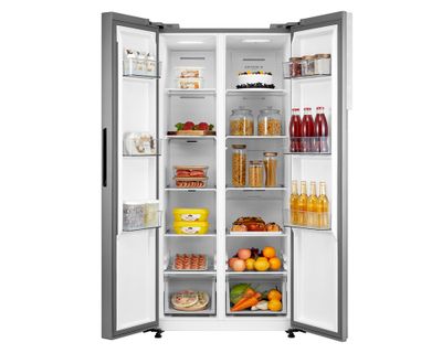 Imagen 2 del producto Refrigerador Side by Side no frost 460 litros silver