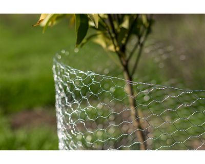 Imagen 2 del producto Malla hexagonal gris 1"" 80x300 cm