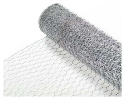 Imagen 1 del producto Malla hexagonal gris 1"" 80x300 cm