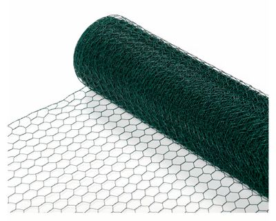 Malla hexagonal  80x300 cm Plástico verde