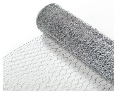 Malla hexagonal gris 3/4"" 80x300 cm