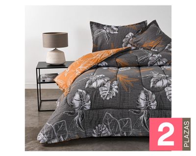 Plumón 2 plazas Estampado cannet