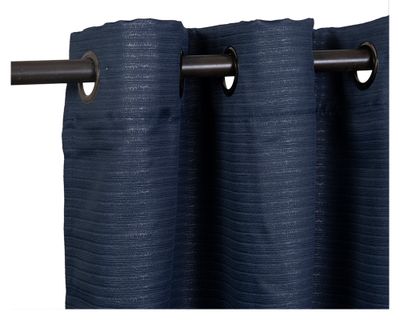 Imagen 2 del producto Set cortina Frutillar embossed 140x220 cm azul