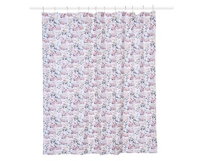 Imagen 2 del producto Set Cortina baño 180x180 cm Cerezo diseño