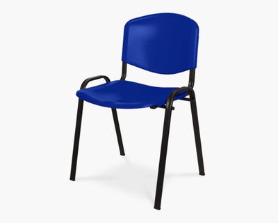 Imagen 2 del producto Silla de escritorio ISO azul