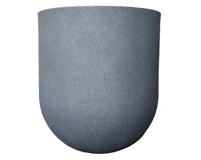 Maceta Rustic Cask 55 cm charcoal