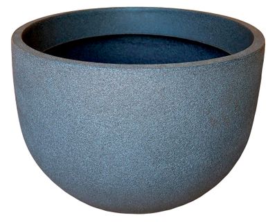 Maceta Rustic Round 33 cm charcoal