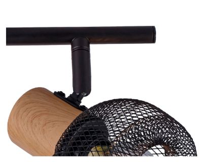 Imagen 2 del producto Spot Fusión negro E14 2L