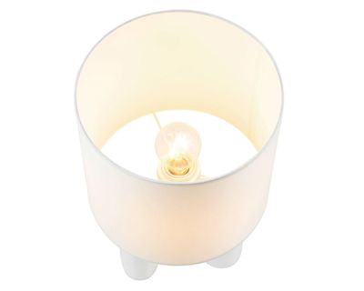 Imagen 2 del producto Lámpara mesa Curvy blanco 60W E27 1L