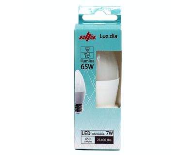 Imagen 2 del producto Ampolleta Led 6000K E27 Luz Día 7W