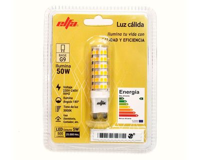 Imagen 2 del producto Ampolleta Led 5W G9 luz cálida
