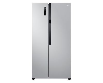 Refrigerador Side by Side GS51MPP no frost 509 lt platinium silver