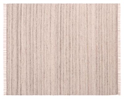 Imagen 1 del producto Alfombra living-comedor 140x200 cm Kelim Tribal Wadmal rayas beige/café