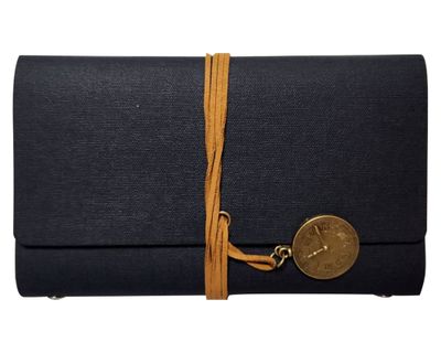 Estuche archivador con libreta 80 hojas negro