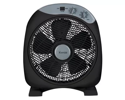 Ventilador piso 12 cm KF-12B3N negro