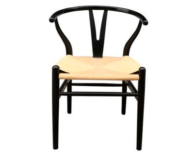 Silla Leia natural/negro