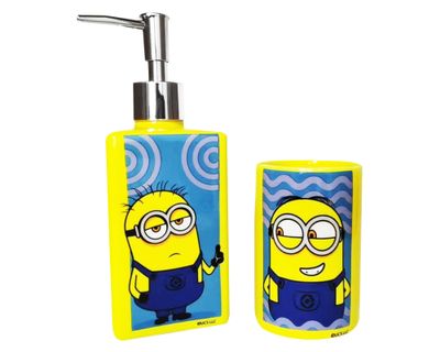 Set de baño Minions 2 piezas