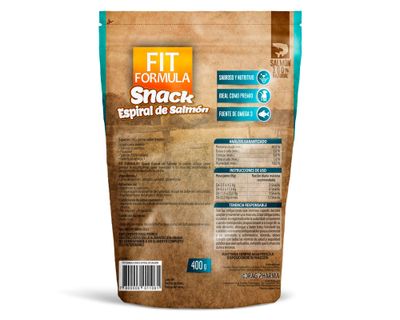 Imagen 2 del producto Snack perro todos los tamaños espiral salmón 400 g