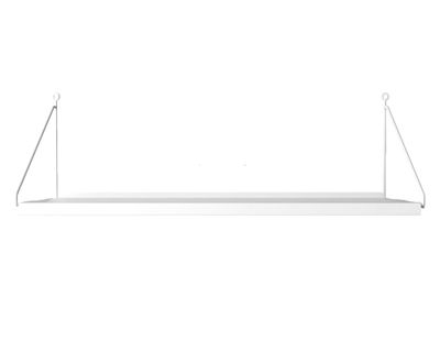 Repisa Angolo simple blanco opaco