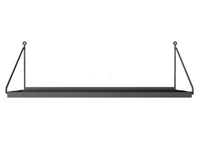 Repisa Angolo simple gris microtexturizado