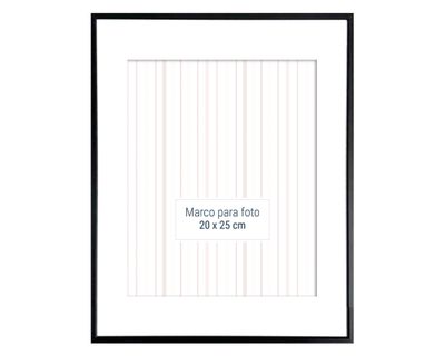 Marco foto Borde angosto paspartú 20x25 cm