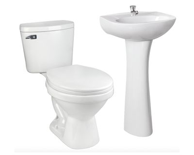 Sala de baño 30.5 cm Eco blanco