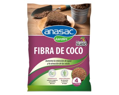Imagen 1 del producto Sustrato Mejorador de suelo fibra de coco 4 lt