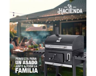 Imagen 2 del producto Parrilla a carbón Square negro