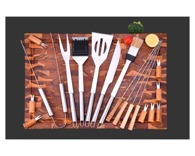 Imagen 2 del producto Accesorio BBQ 18 piezas
