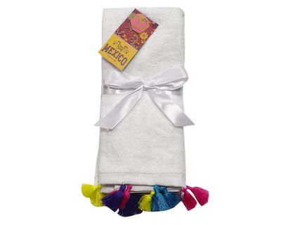 Toalla visita Aplicación México 30x50 cm