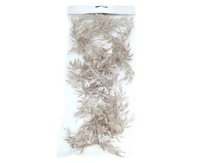 Guirnalda decorativa flores Champagne 170 cm