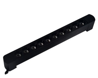 Foco LED 20W 35 cm luz neutra Riel dirigido negro