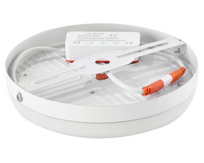 Imagen 2 del producto Foco sobrepuesto led redondo 36W 22 cm luz cálida blanco