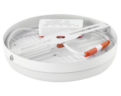 Imagen 2 del producto Foco sobrepuesto led redondo 36W 22 cm luz fría blanco