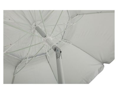 Imagen 2 del producto Sombrilla Anti viento blanco 200 cm