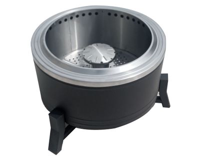 Imagen 2 del producto Fogón a pellet EP56 negro