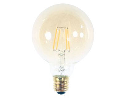 Ampolleta led 8W E27 luz fría G95 Filamento