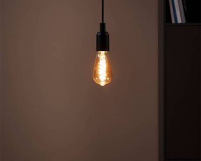 Imagen 2 del producto Ampolleta LED 4W E27 luz cálida ST64 Ámbar