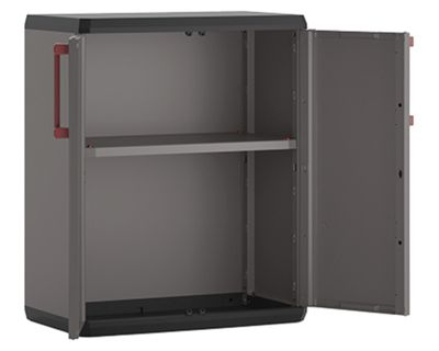 Imagen 2 del producto Estante organizador bajo Quadra gris mate 83x68x39 cm