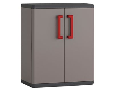 Estante organizador bajo Quadra gris mate 83x68x39 cm