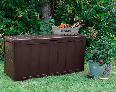 Imagen 2 del producto Baúl Sherwood marrón 57x117x45 cm