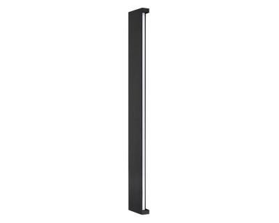 Aplique barra negro mate 20W 60 cm luz cálida