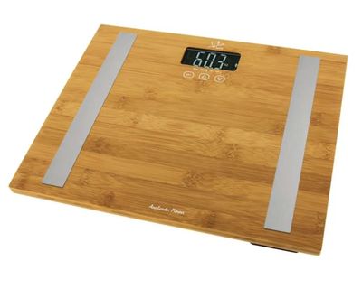 Imagen 2 del producto Pesa de baño 577 bambú 180 kg