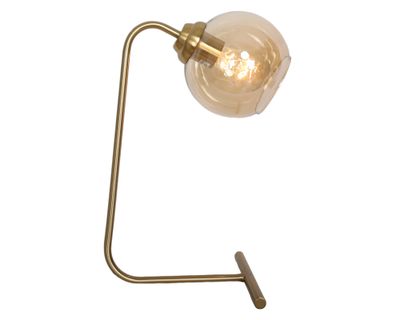Imagen 2 del producto Lámpara escritorio Globo 1L E27 dorado