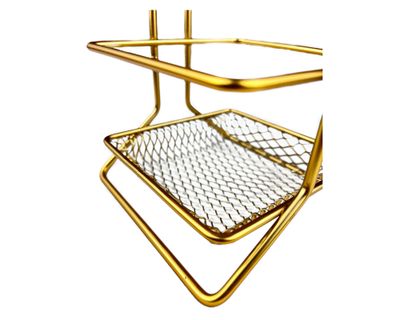 Imagen 2 del producto Organizador de cocina porta servicios dorado