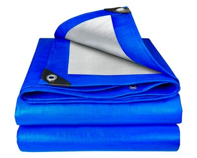 Cubre piso para carpas azul 300x400 cm