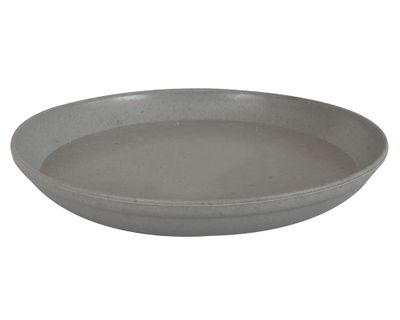 Plato Bio actual/clasic gris 22x22x2.5 cm